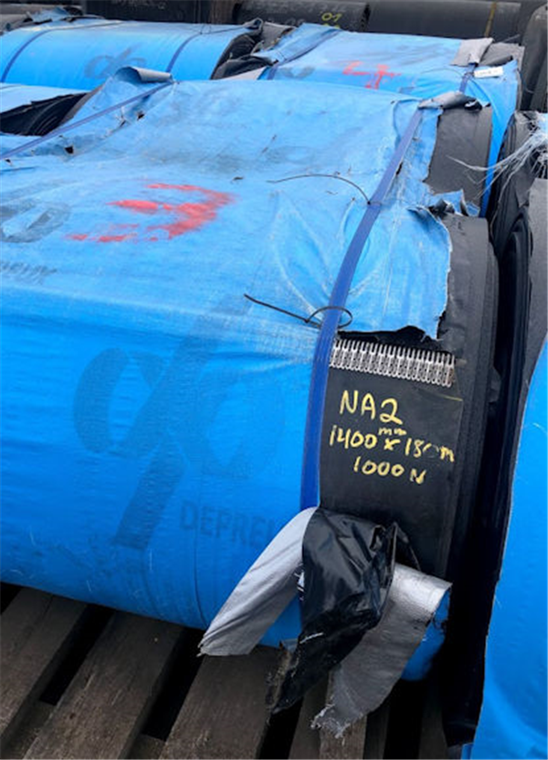 Lot Of Unused/new Fenner Dunlop Conveyor Belting, 1400mm W X 1478m L (55" W X 4849.1' L))